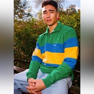 OnlyNY 1/4 zip Pace Panel shirt. Men’s size medium.